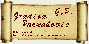 Gradiša Parmaković vizit kartica